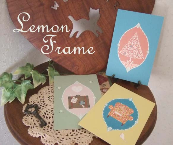 POST CARD / 3sheets Lemon Frame set 1枚目の画像