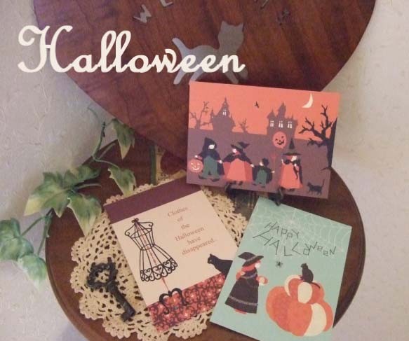 POST CARD / 3sheets Halloween set 1枚目の画像