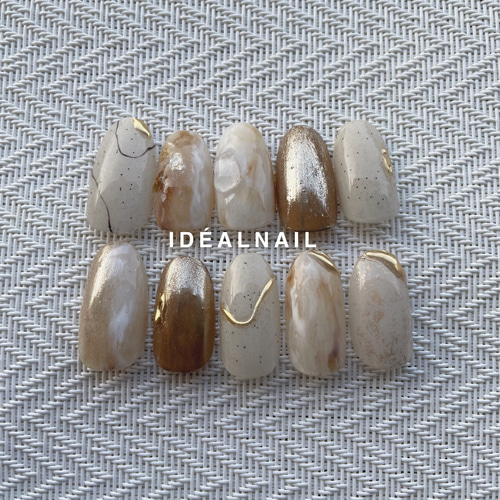 41 .【オーダー受付中】ネイルチップ/ニュアンスネイル/ミラーネイル
