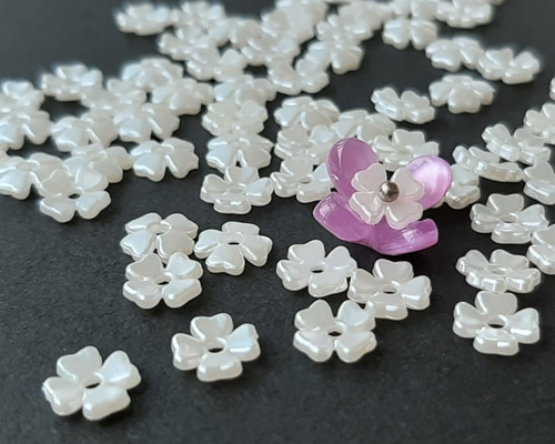 お花　アクリル　専用 最安値＆当日出荷/UV鍍金フラワー/鈴蘭パーツ/アクリル花/春夏