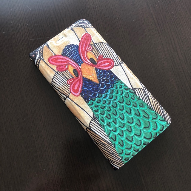 ちょっとキメてみたトリ/帯なし手帳型iPhoneケース/スマホケース/キジ 4,636円