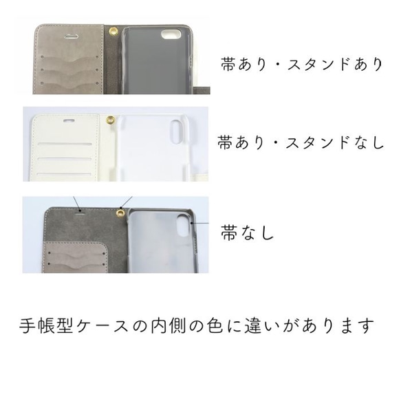 虹を見たらこうなった/帯なし手帳型iPhoneケース/スマホケース/ムネアカアオバト 3枚目の画像