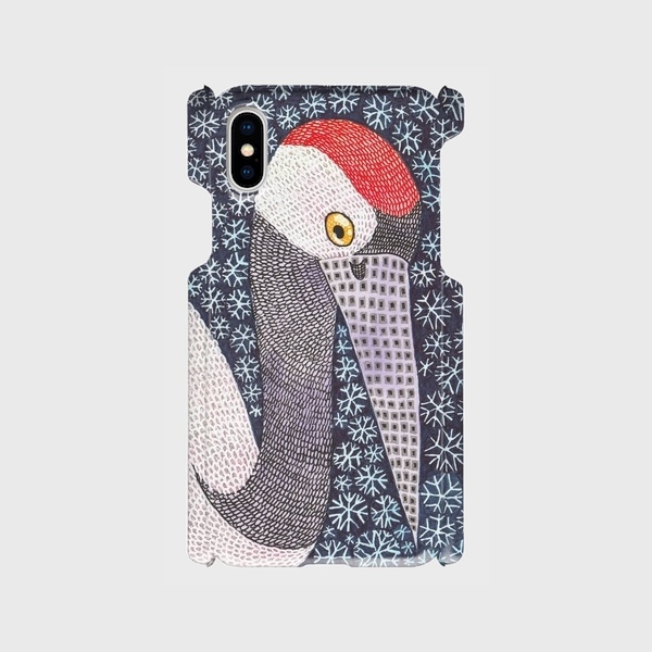 つるっぱげのあいつ/iPhoneケース/スマホケース/タンチョウヅル