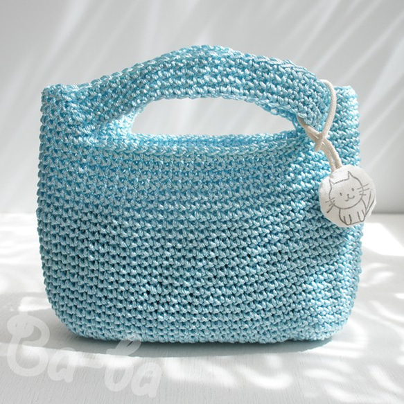 Ba-ba handmade Crochet bag  No.CSB32 第2張的照片