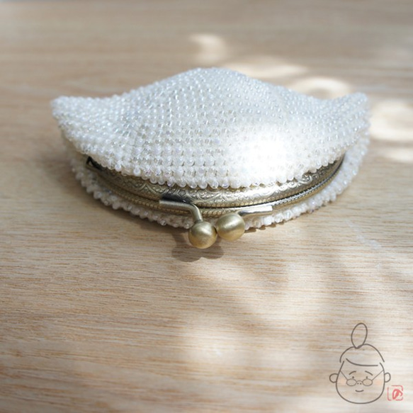 Ba-ba handmade Seedbeads crochet coinpurse No.1304 第3張的照片