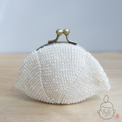 Ba-ba handmade Seedbeads crochet coinpurse No.1304 第5張的照片