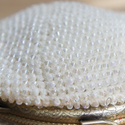 Ba-ba handmade Seedbeads crochet coinpurse No.1304 第6張的照片