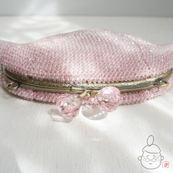 Ba-ba handmade  Acrylic beads crochet bag No.1325 第3張的照片