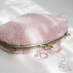 Ba-ba handmade  Acrylic beads crochet bag No.1325 第4張的照片