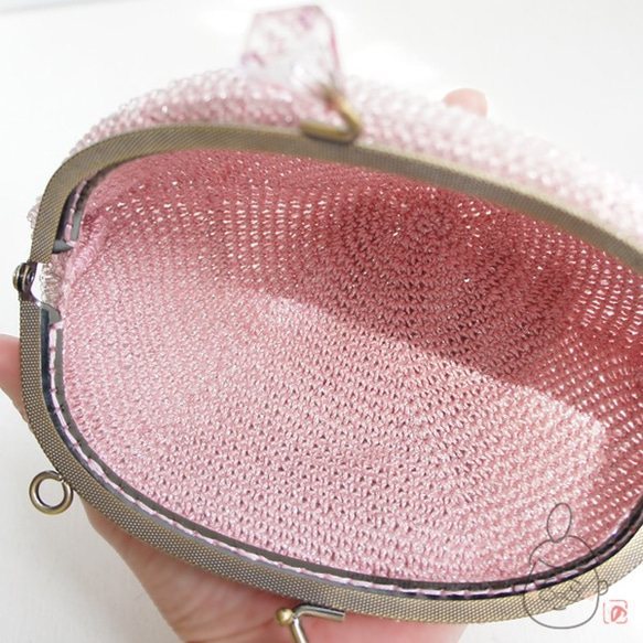 Ba-ba handmade  Acrylic beads crochet bag No.1325 第8張的照片