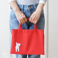 Ba-ba handmade mini carrying bag  No.B5B4 第7張的照片