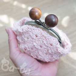 Ba-ba handmade Crochet minipouch No.C1361 第1張的照片