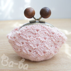 Ba-ba handmade Crochet minipouch No.C1361 第3張的照片