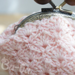 Ba-ba handmade Crochet minipouch No.C1361 第5張的照片