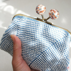 Ba-ba handmade Beads crochet pouch No.1335 第7張的照片