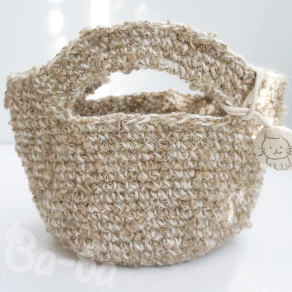 Ba-ba handmade Crochet bag  No.CSB39 第2張的照片