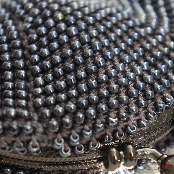 Ba-ba handmade Beads crochet coinpurse No.1353 第7張的照片