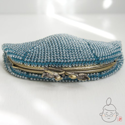 Ba-ba handmade Beads crochet pouch No.1362 第4張的照片
