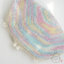Ba-ba handmade Beads crochet petit-bag No.1354 第1張的照片
