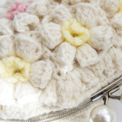 Ba-ba handmade Poppy puff knitting bag  No.C1389 第5張的照片