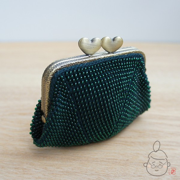 Ba-ba handmade Seedbeads crochet coinpurse No.1318 第1張的照片