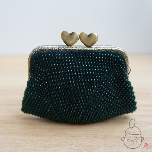 Ba-ba handmade Seedbeads crochet coinpurse No.1318 第3張的照片