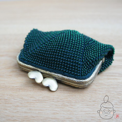 Ba-ba handmade Seedbeads crochet coinpurse No.1318 第4張的照片