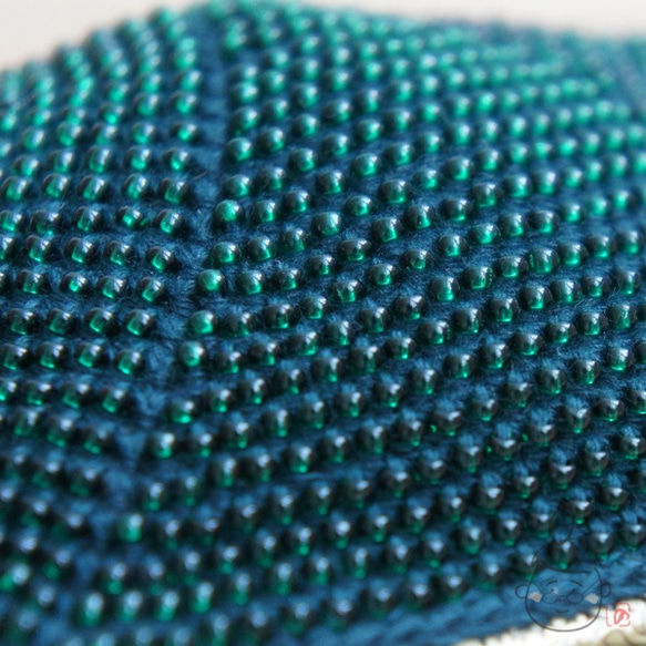 Ba-ba handmade Seedbeads crochet coinpurse No.1318 第5張的照片