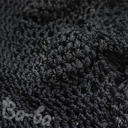 Ba-ba handmade Openwork knitting multi bag No.MB9 第3張的照片