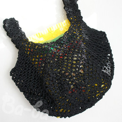 Ba-ba handmade Openwork knitting multi bag No.MB9 第6張的照片