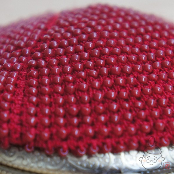 Ba-ba handmade Seedbeads crochet coinpurse No.1305 第6張的照片