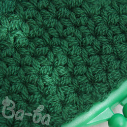 Ba-ba handmade Jasmine Stitch crochet Petit bag No.C1368 第2張的照片