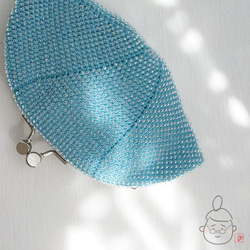 Ba-ba handmade Seedbeads crochet pouch No.1315 第1張的照片