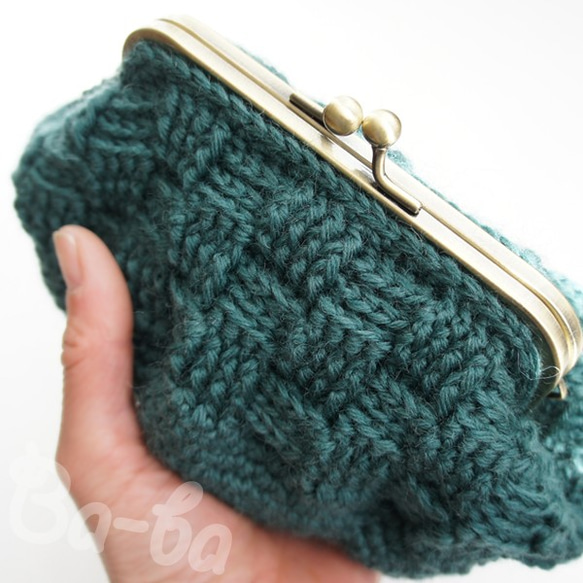 Ba-ba handmade Pattern knitted pouch No.C1403 第5張的照片