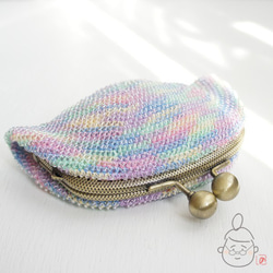 Ba-ba handmade Seedbeads crochet pouch No.1403 第2張的照片