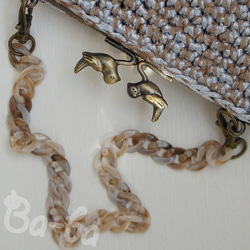 Ba-ba handmade  Crochet petit-bag  No.C1369 第4張的照片