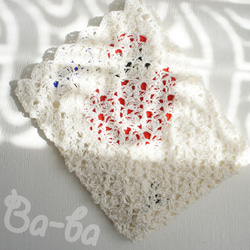 Ba-ba handmade Openwork knitted multi bag No.SB7 第7張的照片