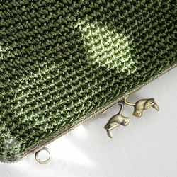 Ba-ba handmade Crochet pouch No.C1419 第3張的照片
