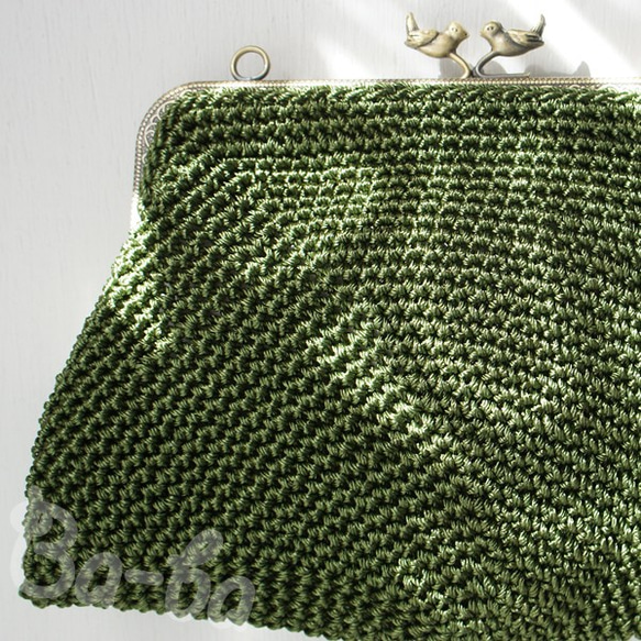 Ba-ba handmade Crochet pouch No.C1419 第4張的照片