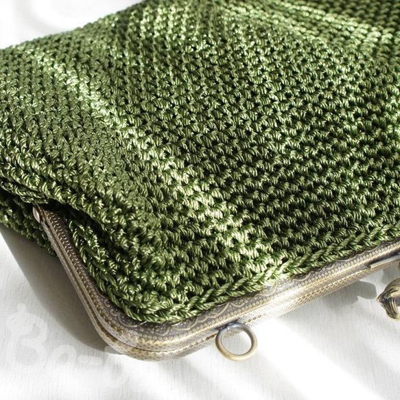 Ba-ba handmade Crochet pouch No.C1419 第5張的照片