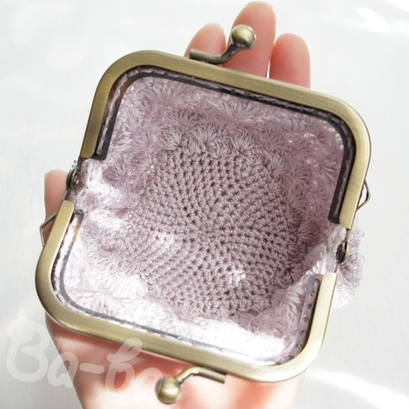 Ba-ba handmade Crochet coinpurse  No.C1435 第6張的照片