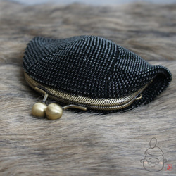 Ba-ba handmade Seedbeads crochet pouch No.1421 第1張的照片