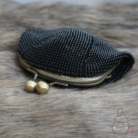 Ba-ba handmade Seedbeads crochet pouch No.1421 第1張的照片