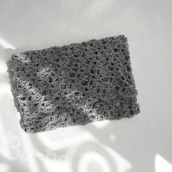 Ba-ba handmade Openwork knitted multi bag No.SB10 第8張的照片