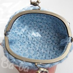 Ba-ba handmade Jasmine Stitch crochet pouch No.C1436 第8張的照片