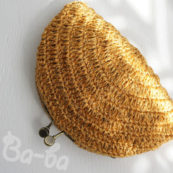 Ba-ba handmade Double crochet pouch No.C1429 第1張的照片