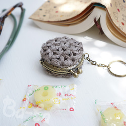 Ba-ba handmade Jasmine Stitch crochet coinpurse No.C1449 第3張的照片