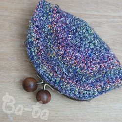 Ba-ba handmade Crochet pouch No.C1443 第1張的照片