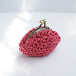 Ba-ba handmade Jasmine Stitch crochet coinpurse No.C1447 第4張的照片