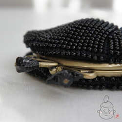 Ba-ba handmade Beads crochet coinpurse No.1413 第4張的照片